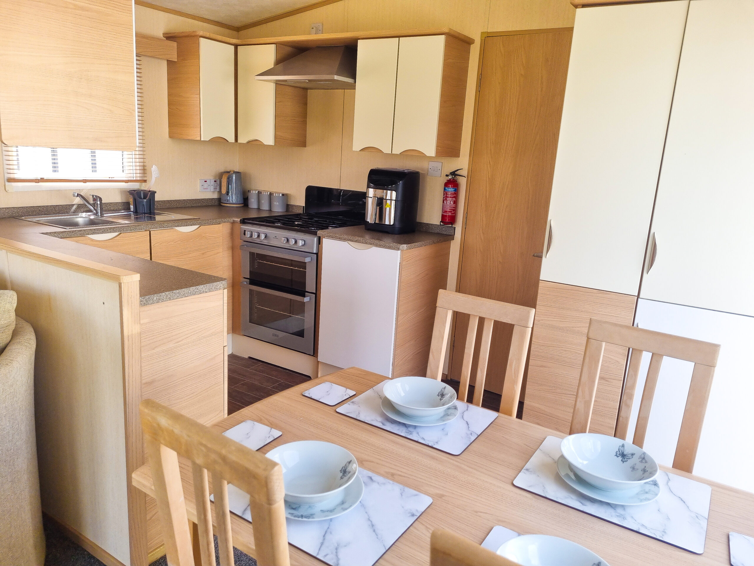 Kitchen and Dining Area